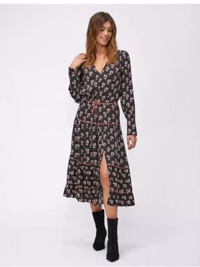 paige palazzo silk dress Sanderson X Paige // Palazzo Dress